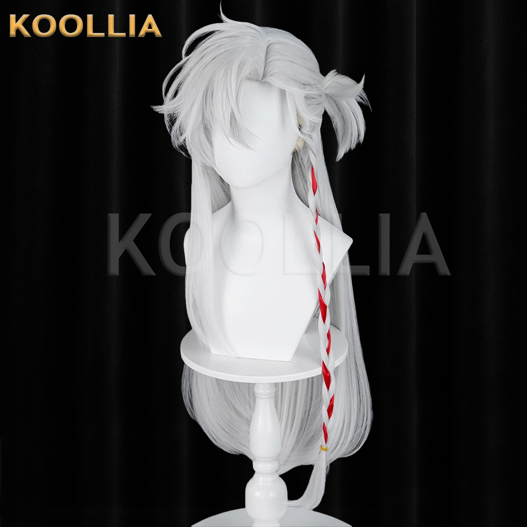 Under the Night Wild Wolf Solid Silver White Basic Wig