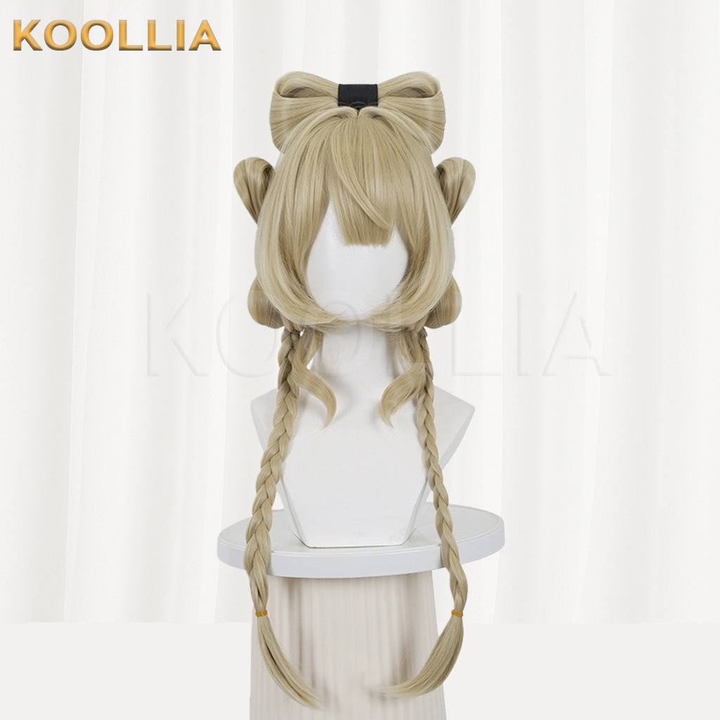 Reverse: 1999 Sotheby Light Linen Gold Braided Butterfly Basic Wig