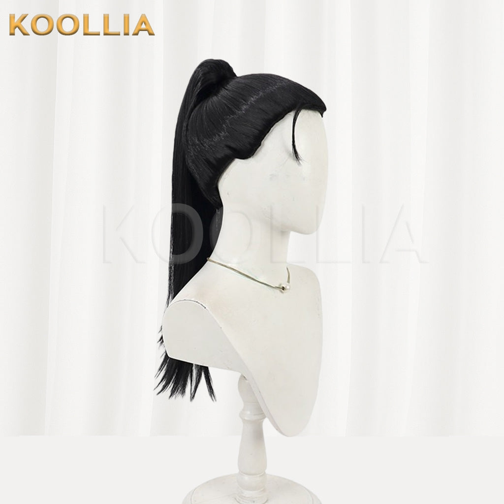 Dungeon Meshi Shuro Black Long Hair Basic Wig