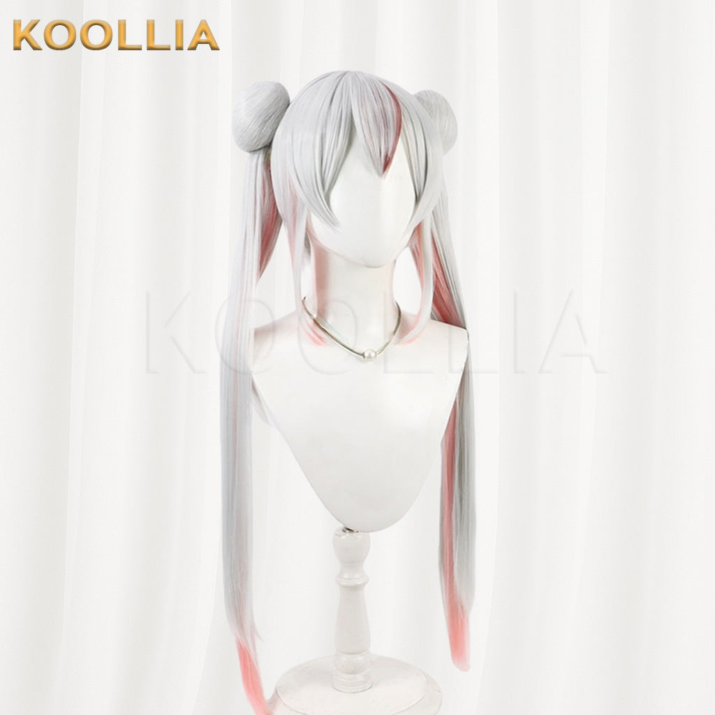 Hololive Nakiri Ayame Pink Gradient Basic Wig