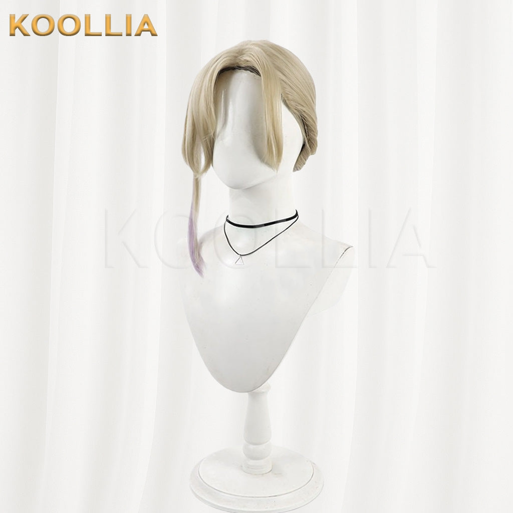 Umamusume: Pretty Derby Gold Ship Long Silver Gray Hair with Ears Basic Wig