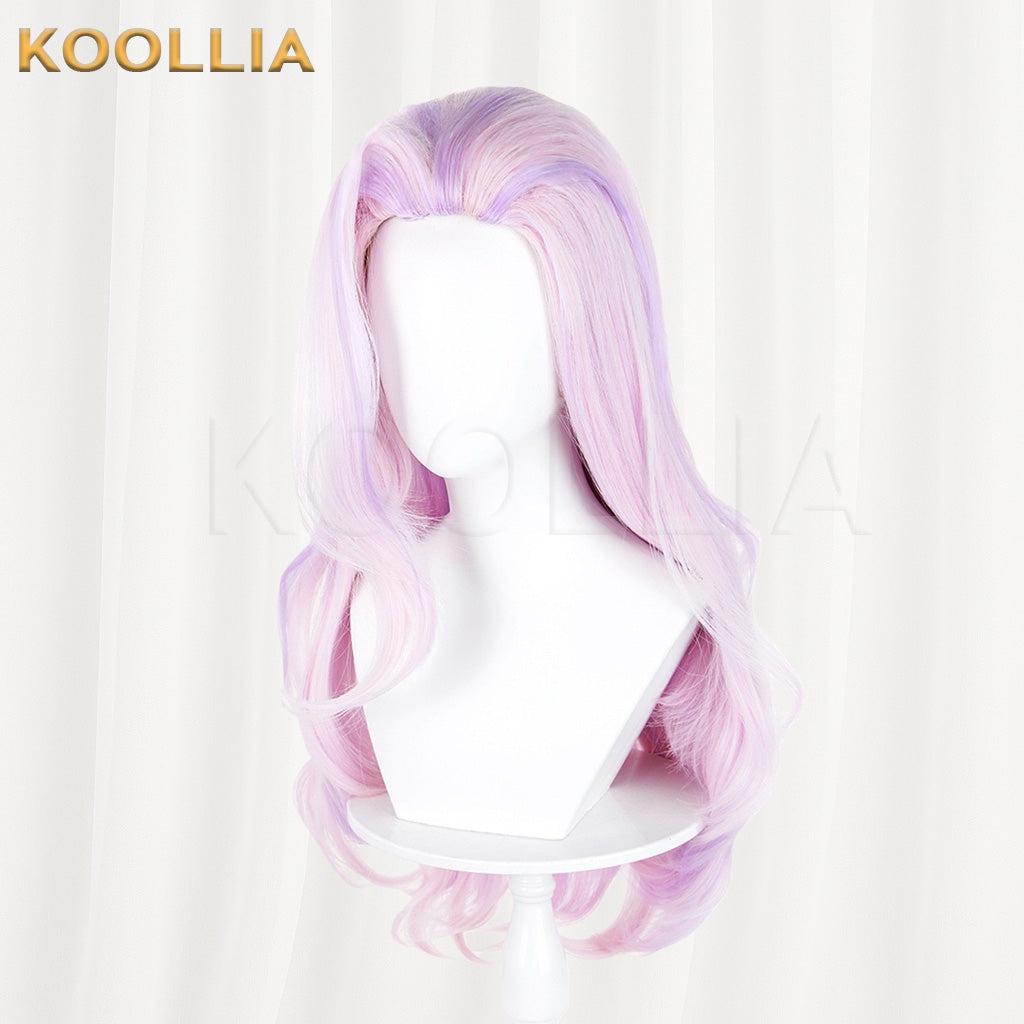 Jujutsu Kaisen Uro Takako Pink Purple Long Wavy Curly Basic Wig