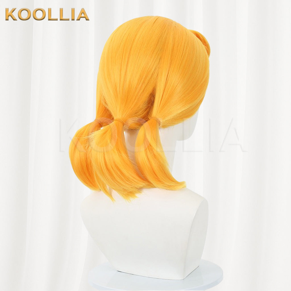 Toy Story Bo Peep Pure Golden Yellow Ponytail Basic Wig
