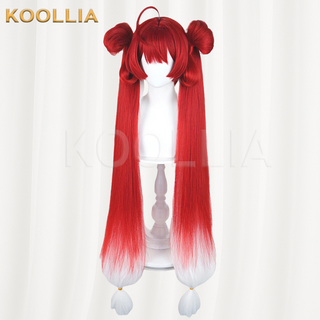 Wuthering Waves Su Ming Red To White Ombre Basic Wig