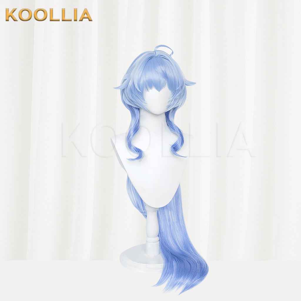 Genshin Impact Ganyu Long Blue Hair Basic Wig