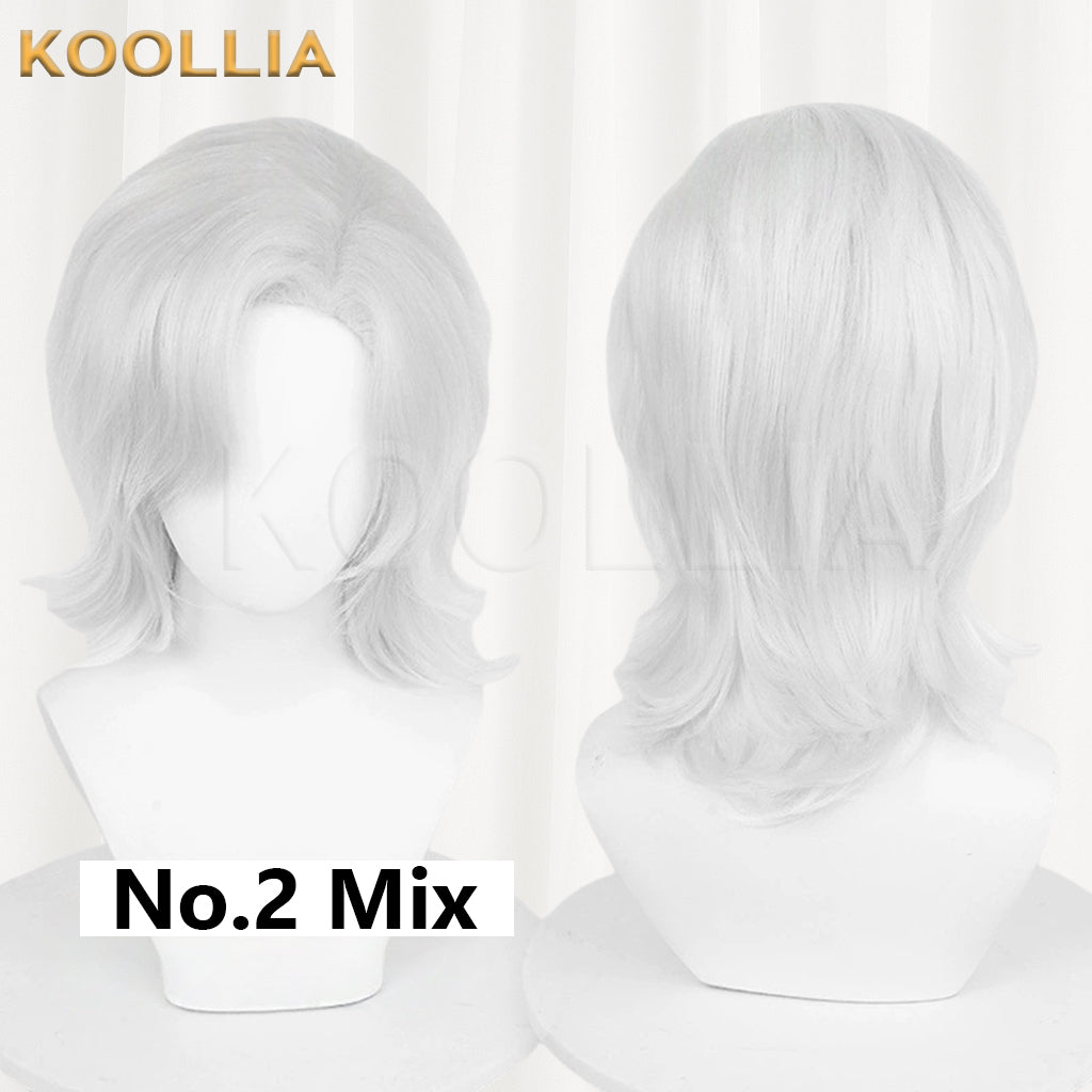 All-purpose Wig Matte Wolf Cut Wig with Side Parting
