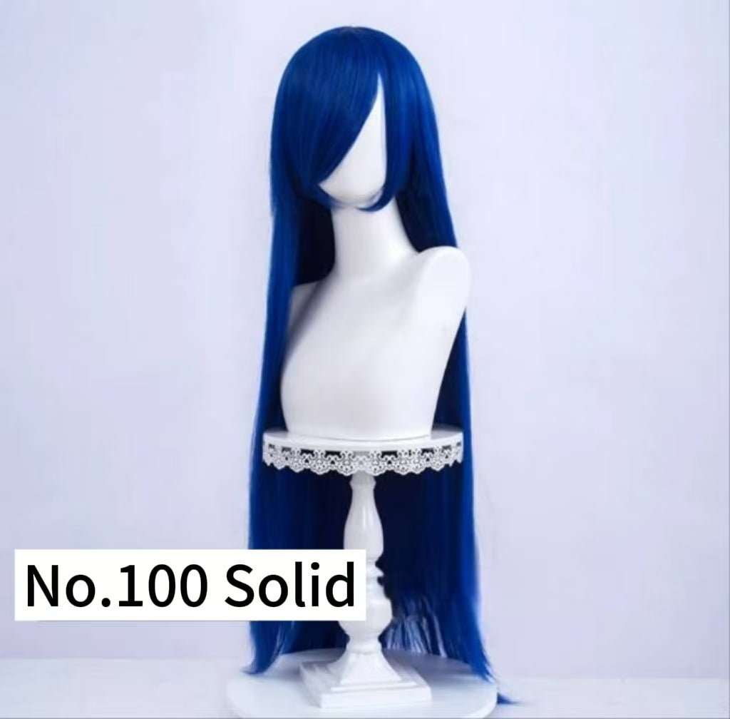 All-purpose 100cm High Temperature Basic Wig