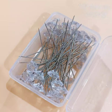 Diamond Straight Pin (64mm) Wig Stylist Tools - KOOLLIA