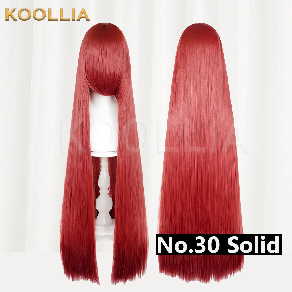 Thickened High-Density 100cm All-Purpose Long Straight Wig(Around 600g)