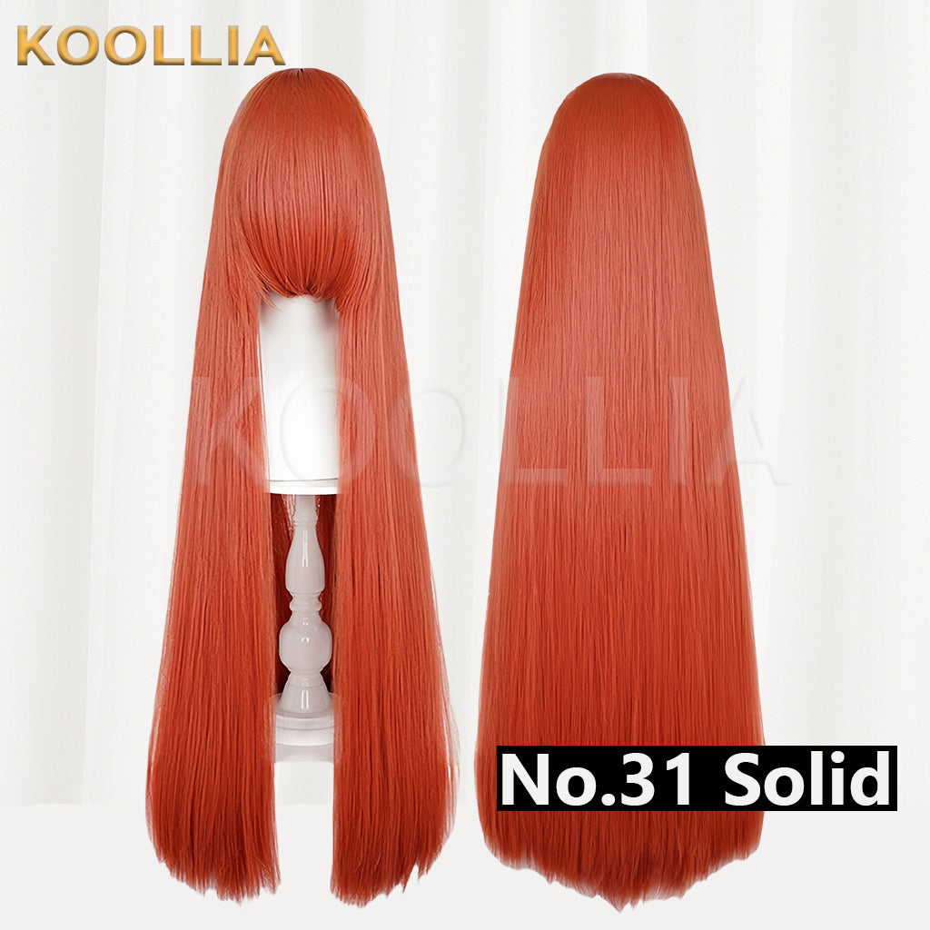 Thickened High-Density 100cm All-Purpose Long Straight Wig(Around 600g)