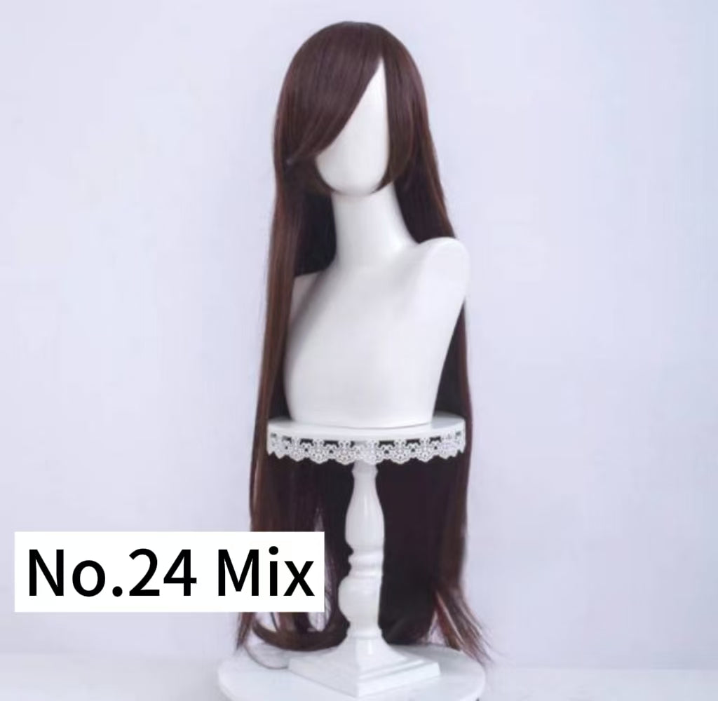 All-purpose 100cm High Temperature Basic Wig
