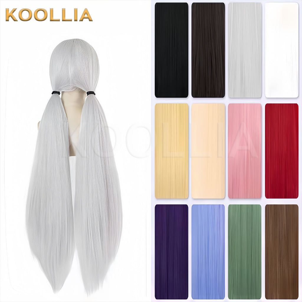 All-purpose 80cm High Temperature Basic Crimped Wig