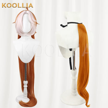Pretty Derby Orfevre White-Orange Gradient Basic Wig Multi-angle Display by koollia