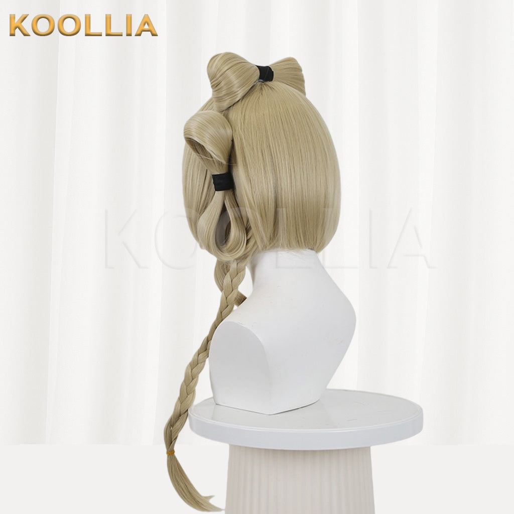 Reverse: 1999 Sotheby Light Linen Gold Braided Butterfly Basic Wig