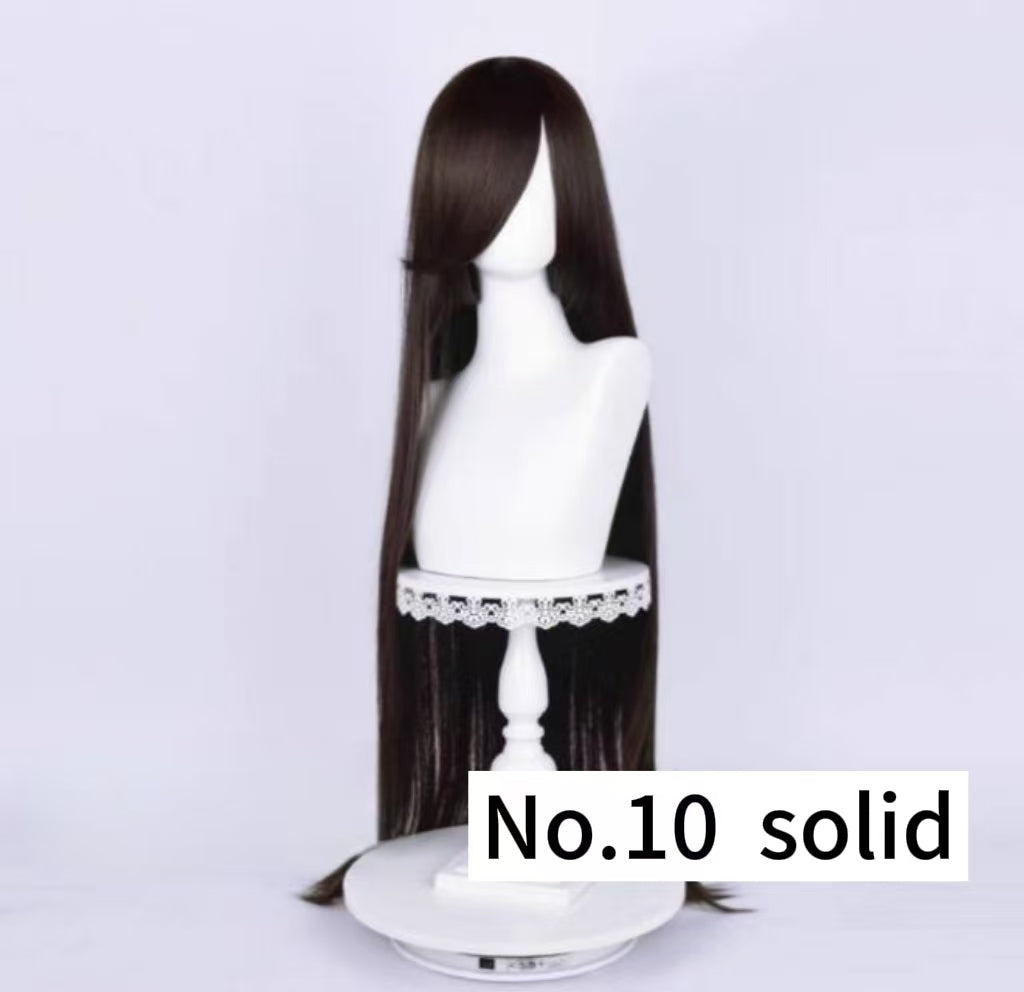 All-purpose 100cm High Temperature Basic Wig