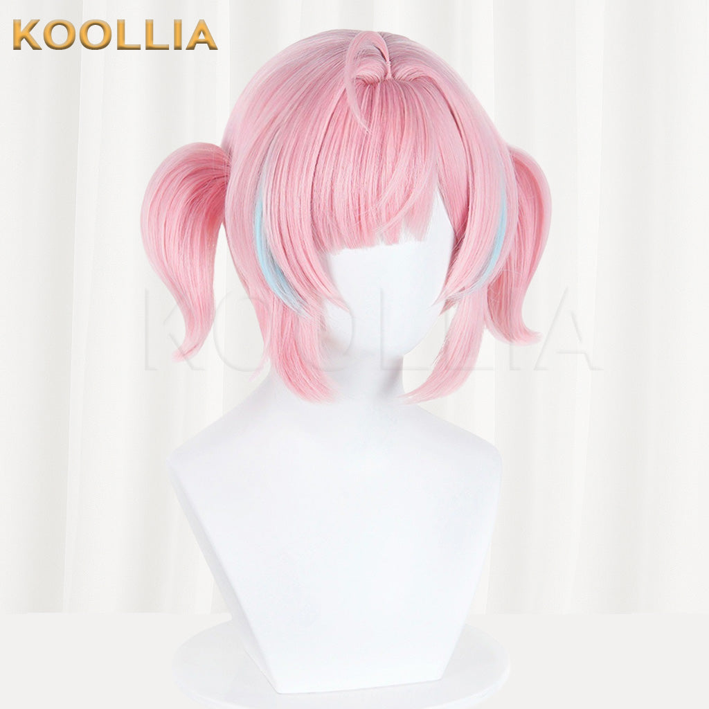 Wuthering Waves Ames Sakura Pink Twin Tails Basic Wig
