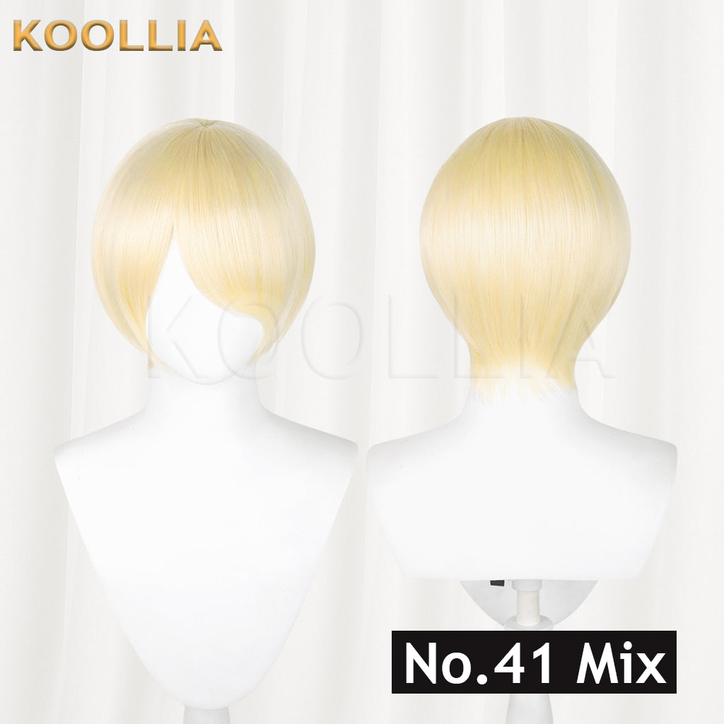 All-purpose 30cm Fluffy Mixed Fiber Short Hair Heat Resistant Basic Wig
