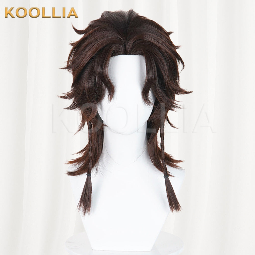 Identity V Hernando Romero Dark Brown Basic Wig