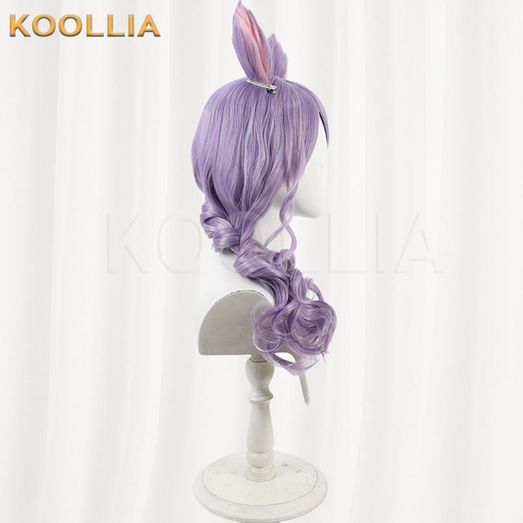 Pretty Derby Mejiro McQueen Light Lavender Purple Basic Wig