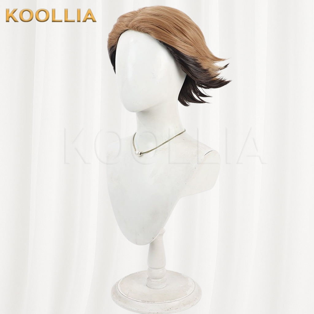 Pretty Derby Kitahara Minoru Brown‑Black Gradient Basic Wig