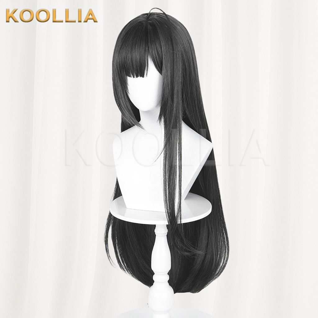Goddess of Victory: NIKKE Mint Dark Gray Black Basic Wig