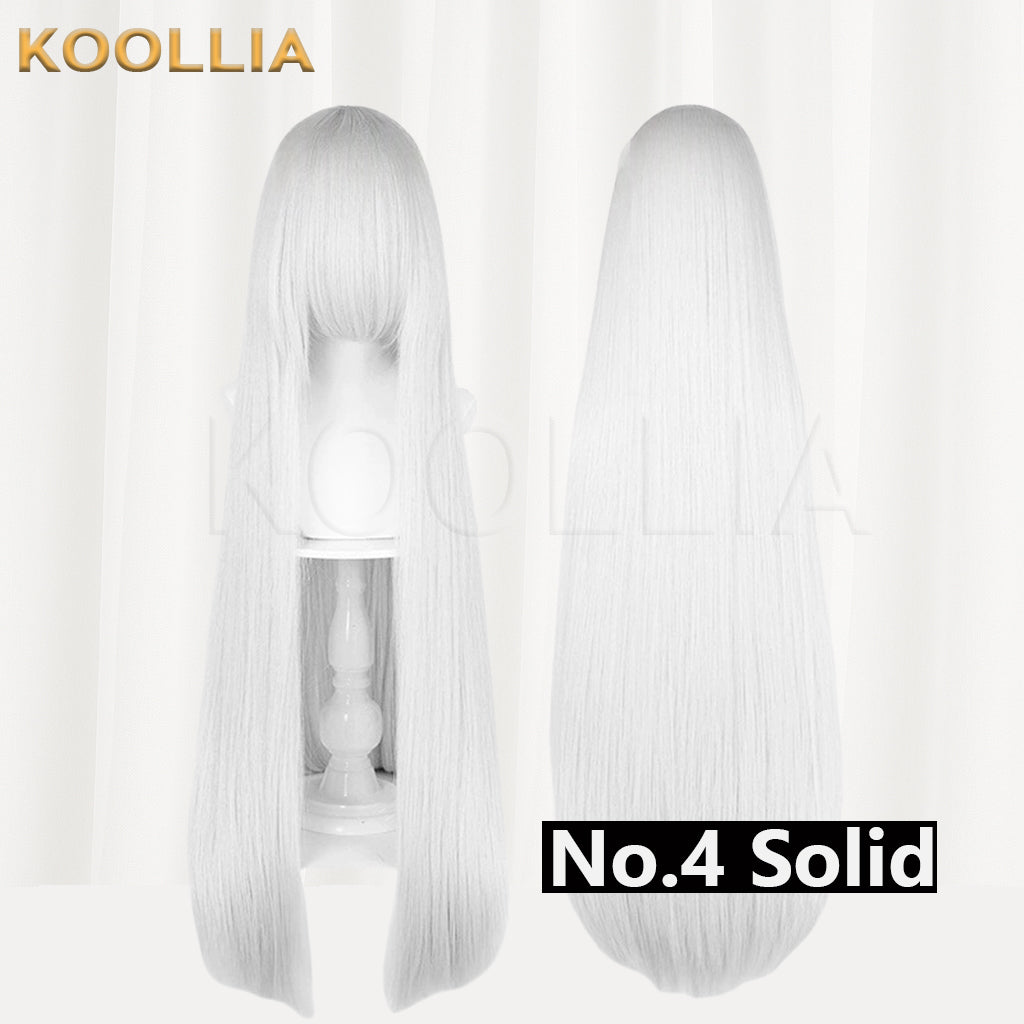Thickened High-Density 100cm All-Purpose Long Straight Wig(Around 600g)