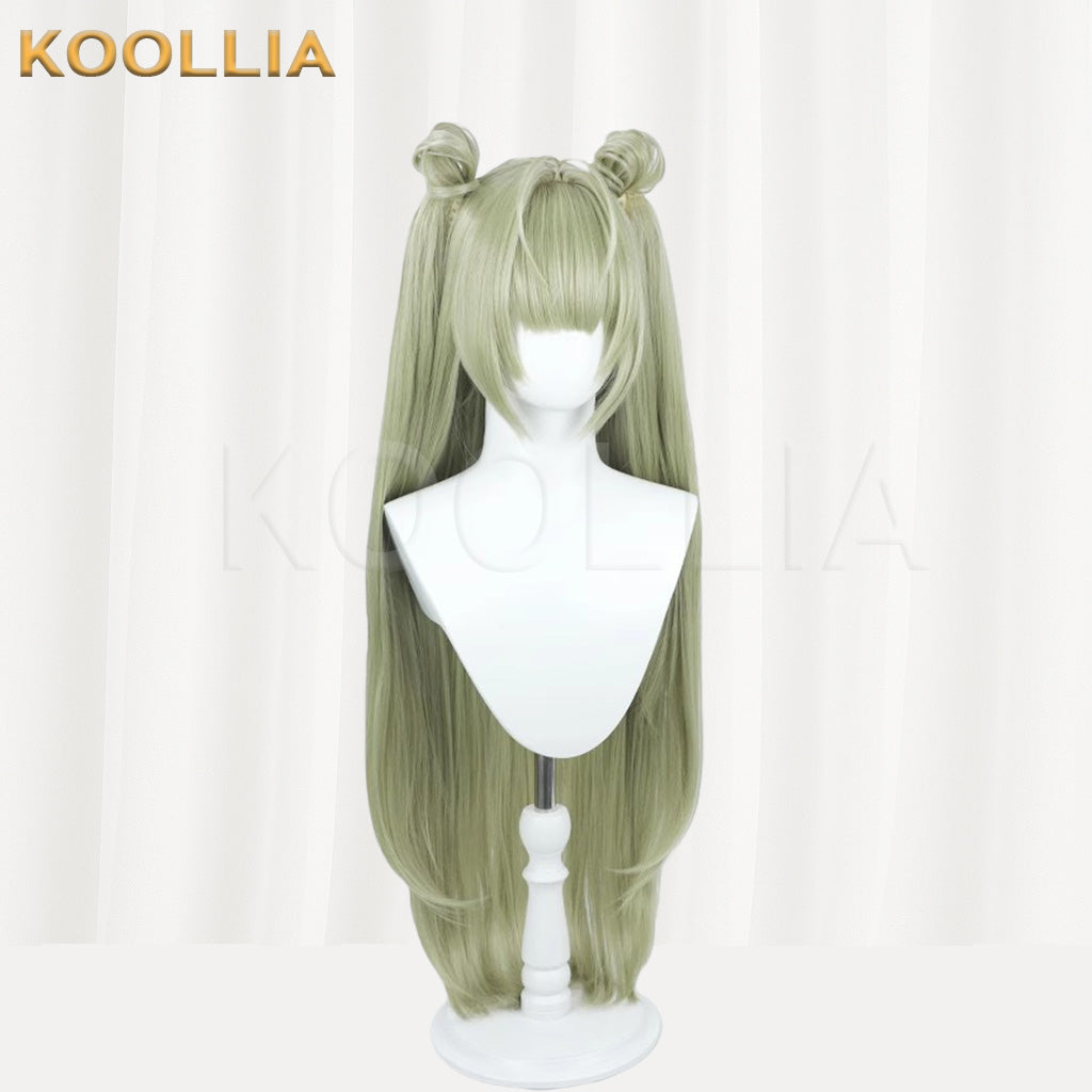 NIKKE: Goddess of Victory Soda Long Green Hair Basic Wig