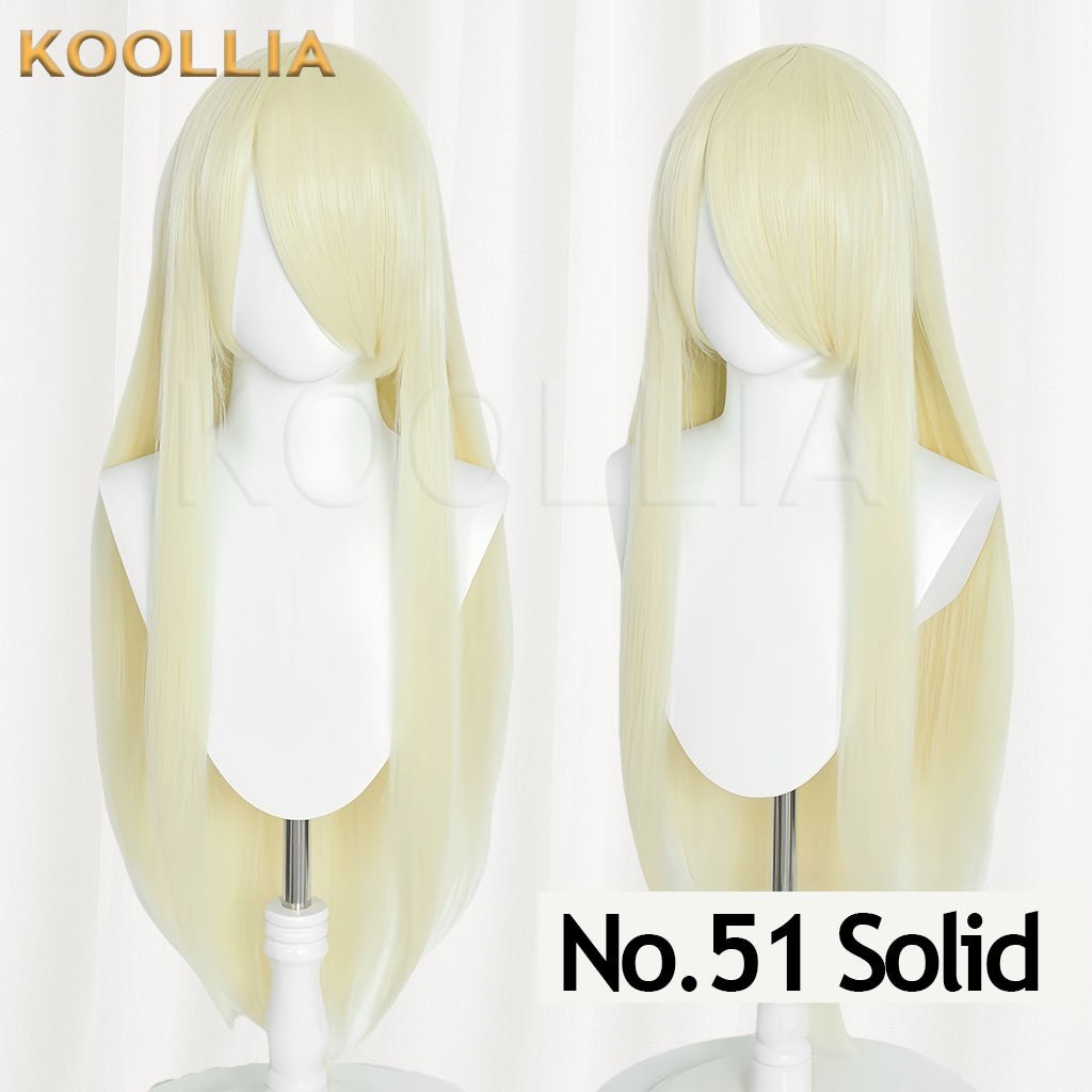 All-purpose 80cm High Temperature Basic Wig