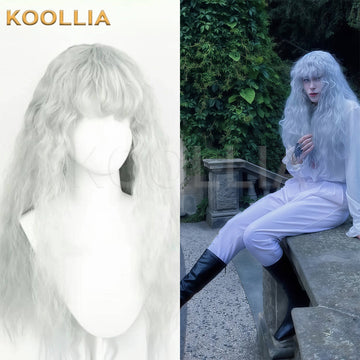 Berserk Griffith Long Silver White Hair Basic Wig - KOOLLIA