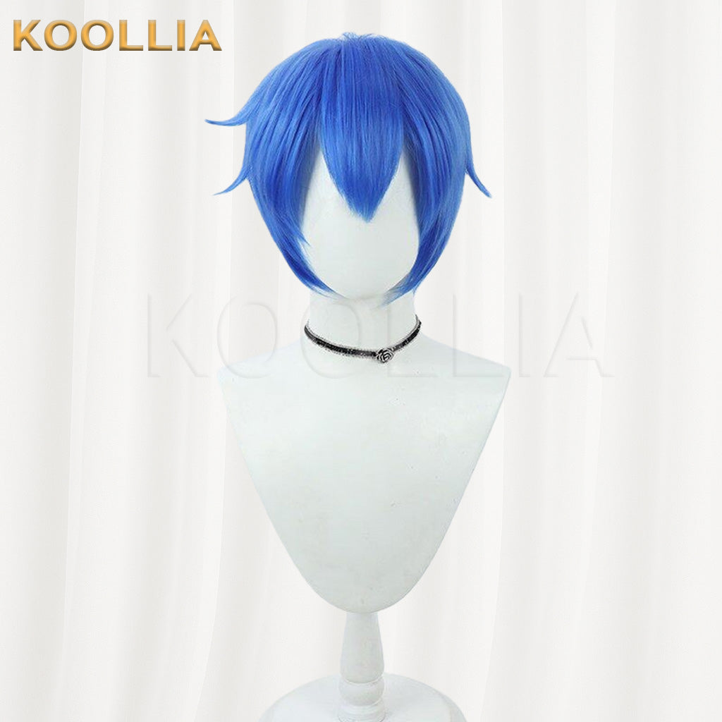 Project SEKAI KAITO Royal Blue Short Basic Wig