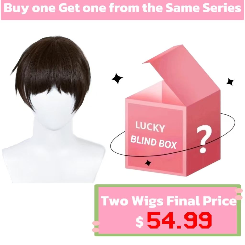 EVA Ikari Shinji Short Black Hair Basic Wig