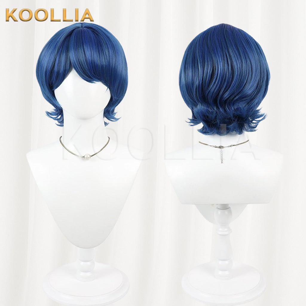 Mobile Suit Zeta Gundam Kamille Bidan Royal Blue Basic Wig