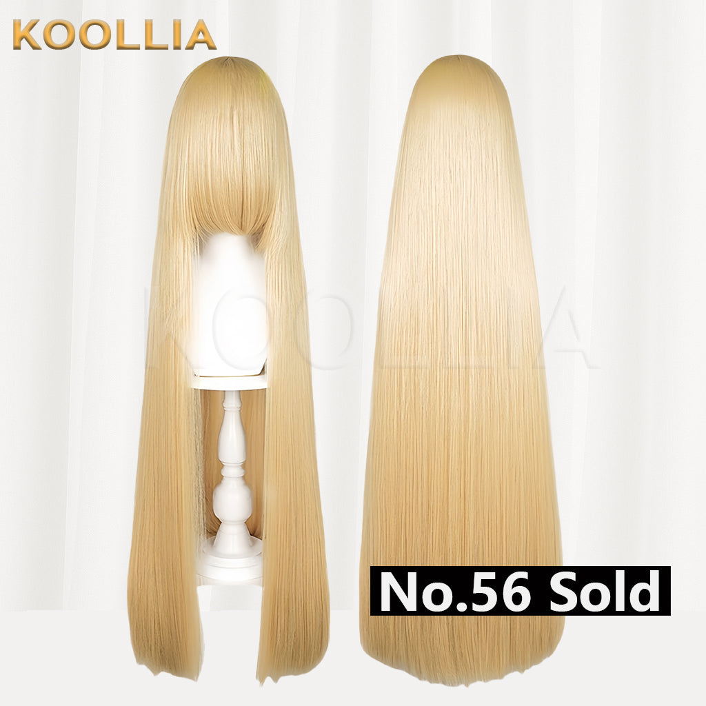 Thickened High-Density 100cm All-Purpose Long Straight Wig(Around 600g)