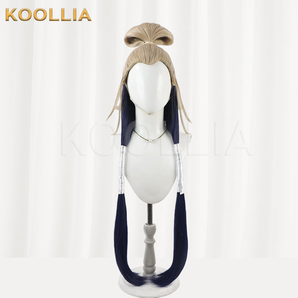 Gachi Akuta Tamaki Two-Tone Widow's Peak Basic Wig