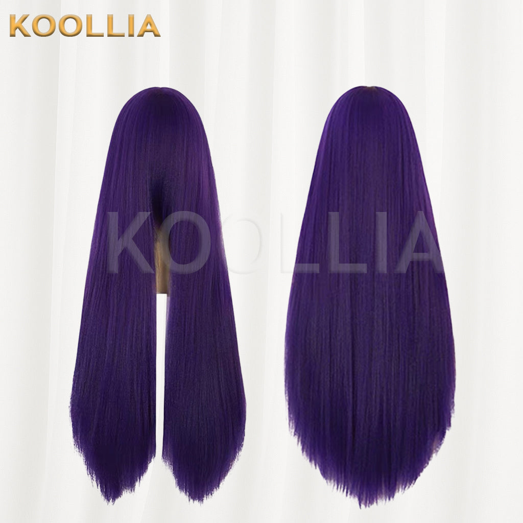 All-purpose 80cm High Temperature Basic Crimped Wig