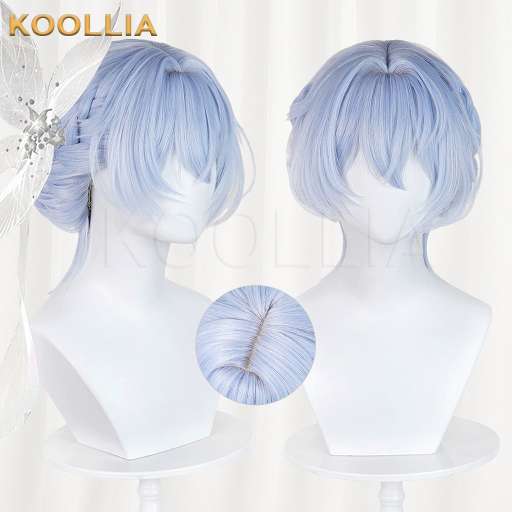 Wuthering Waves Shorekeeper Ice Blue Basic Wig