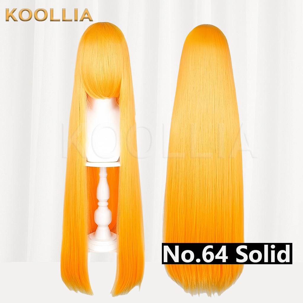 Thickened High-Density 100cm All-Purpose Long Straight Wig(Around 600g)