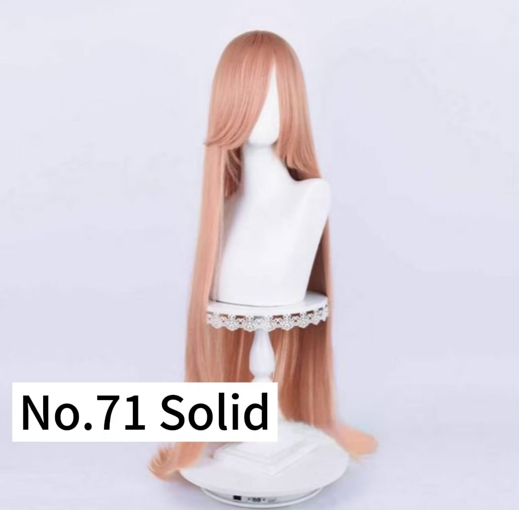 All-purpose 100cm High Temperature Basic Wig