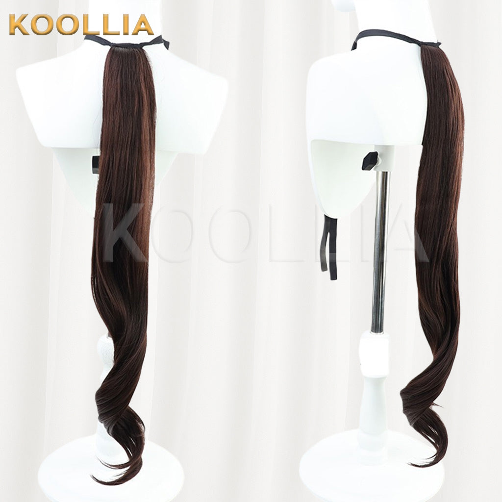 Umamusume Pretty Derby Air Shakur Dark Brown Medium Short Hair Basic Wig