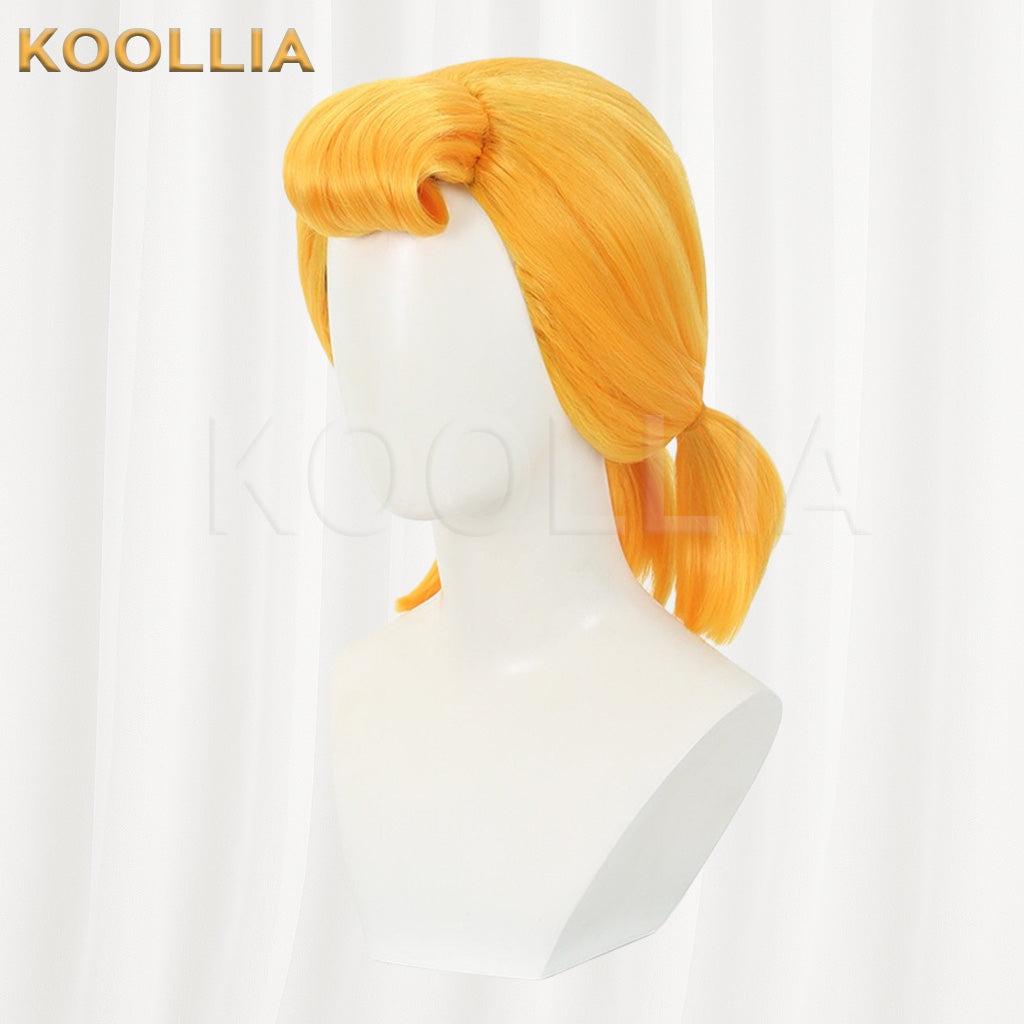 Toy Story Bo Peep Pure Golden Yellow Ponytail Basic Wig