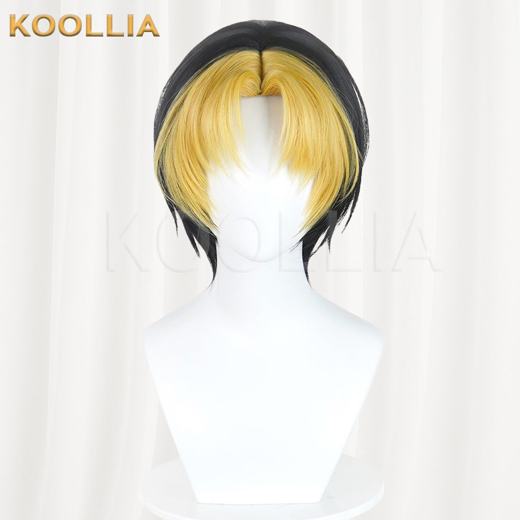 Hikaru no Go Hikage Fuji Split Color Basic Wig