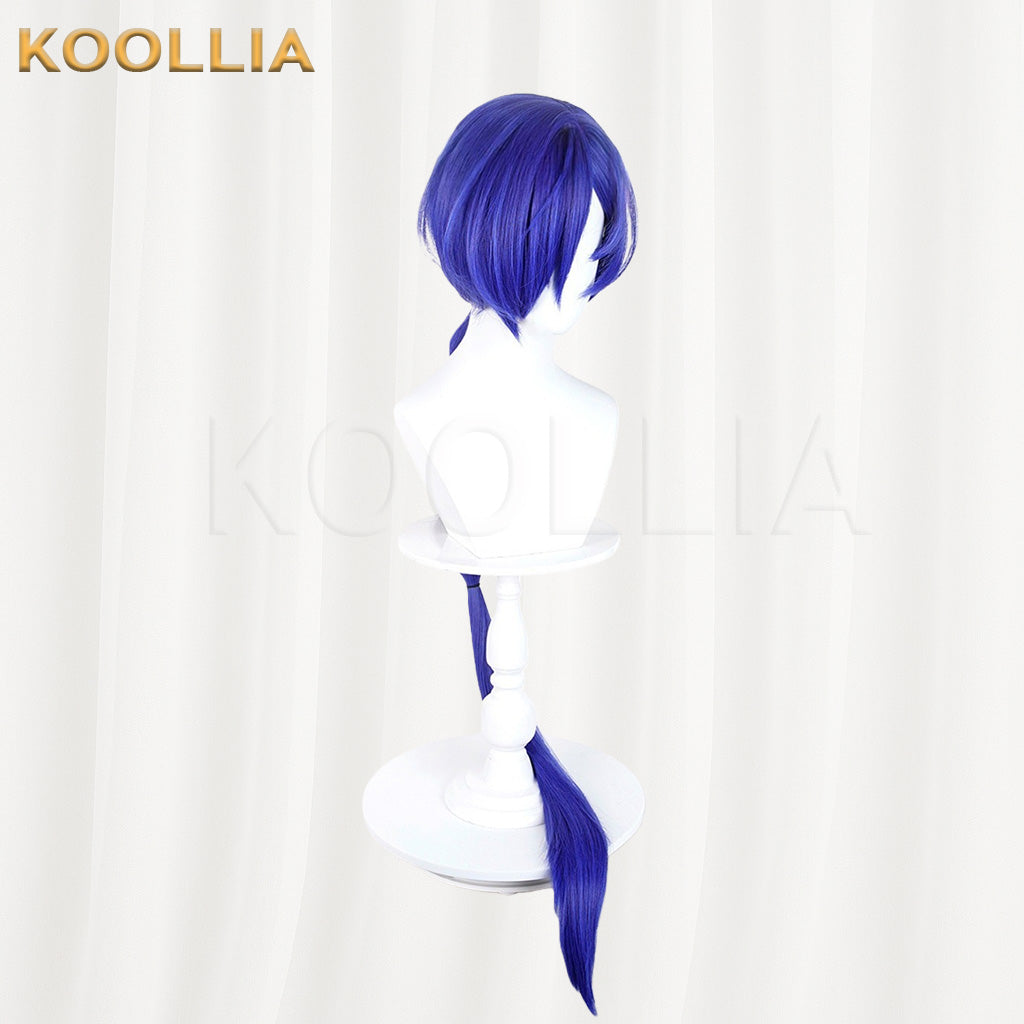 Zenless Zone Zero Promiya Sapphire Blue Short Hair Bubble Braid Basic Wig