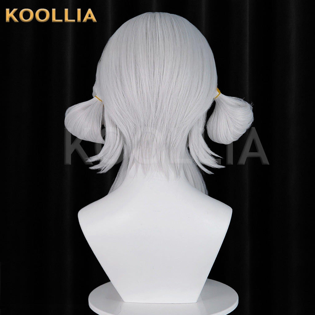 Supernatural Action Team Lily Silver White Basic Wig