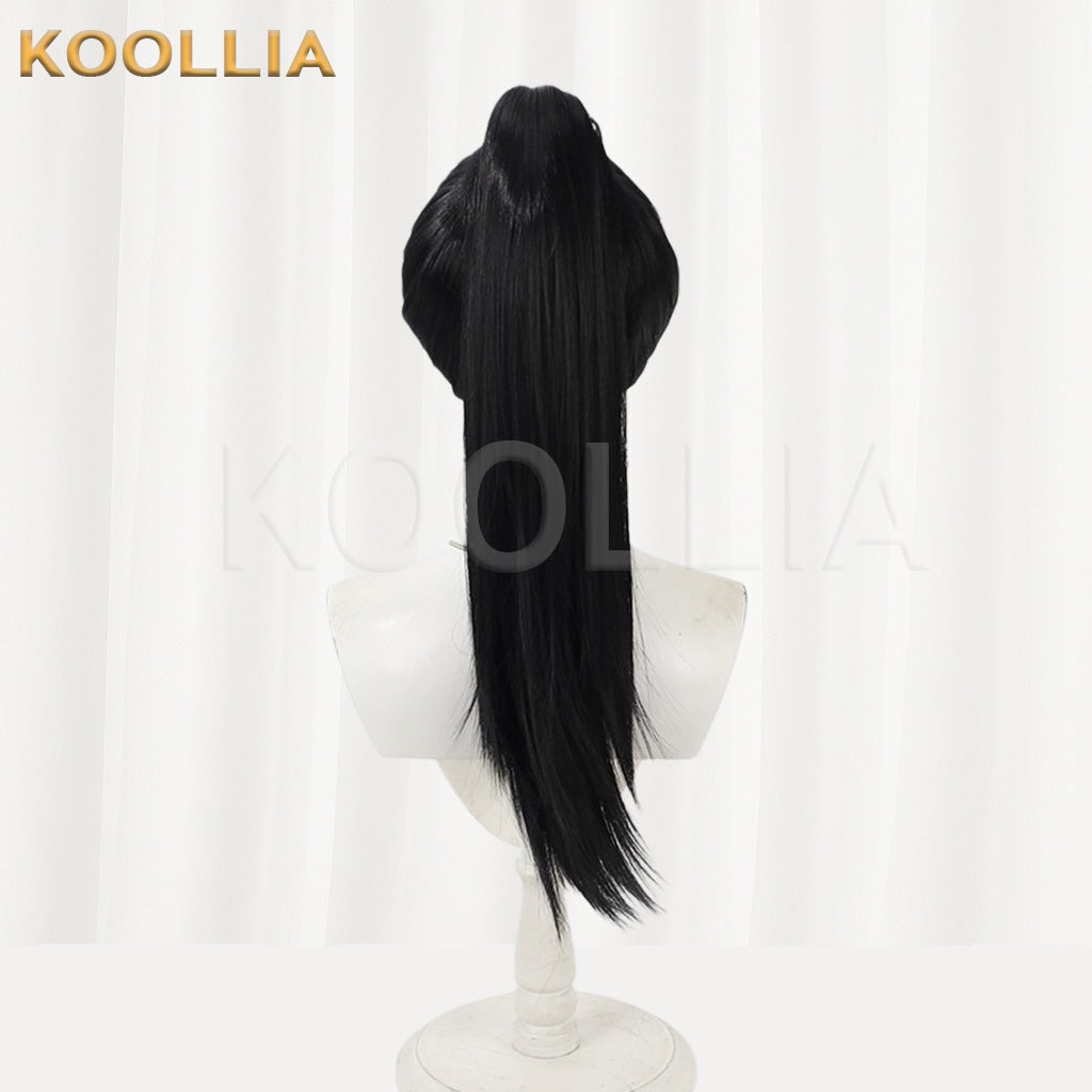 Dungeon Meshi Shuro Black Long Hair Basic Wig