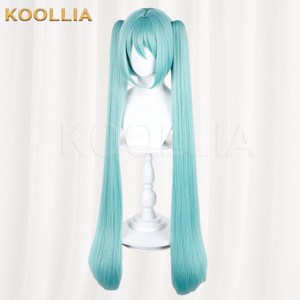 Project SEKAI Hatsune Miku Mint Cyan Long Straight Basic Wig