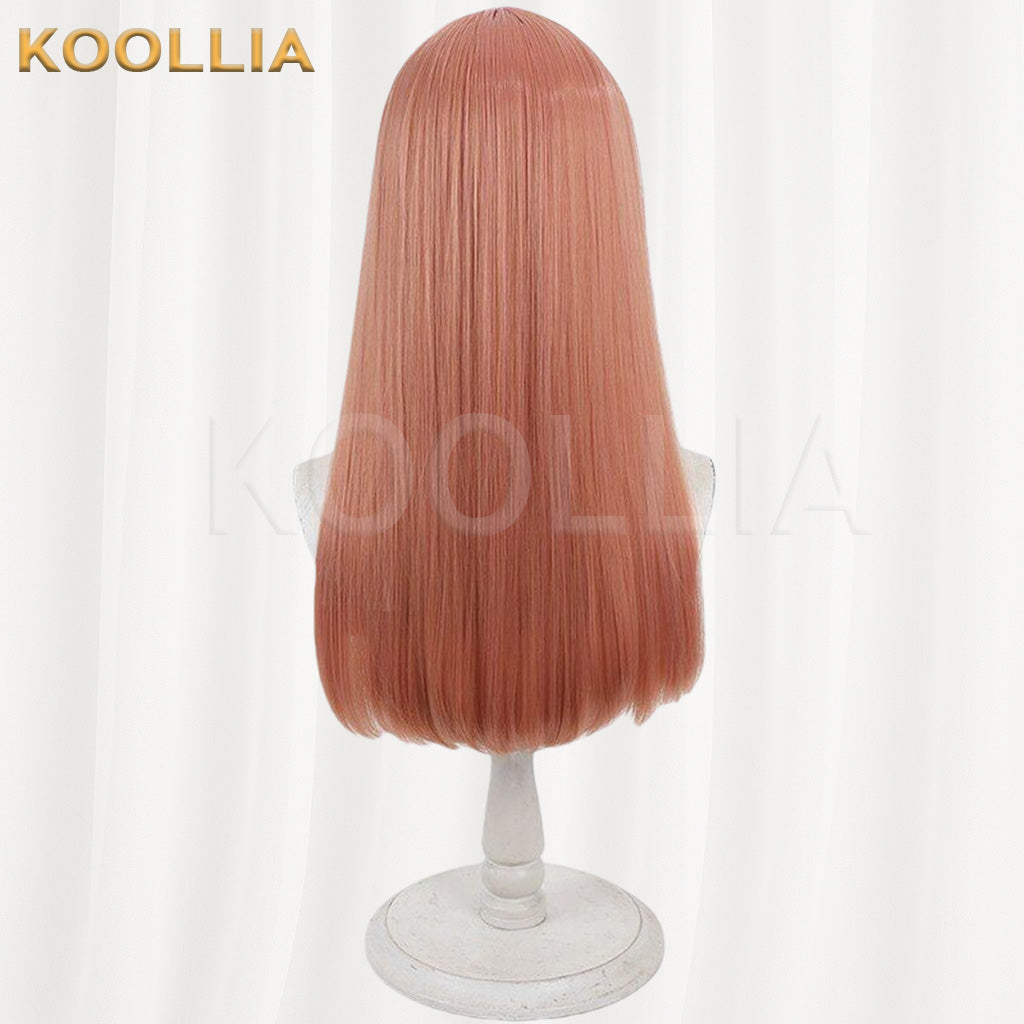 NIKKE Emma Orange‑Pink Basic Wig