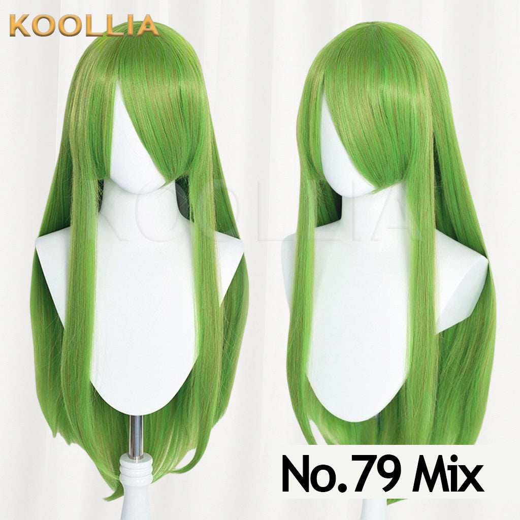 All-purpose 80cm High Temperature Basic Wig