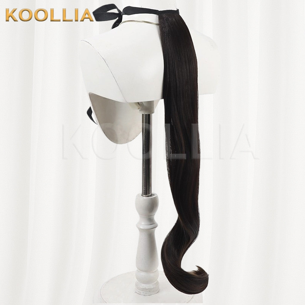 Uma Musume Pretty Derby Stay Gold Black-Brown Gradient Basic Wig