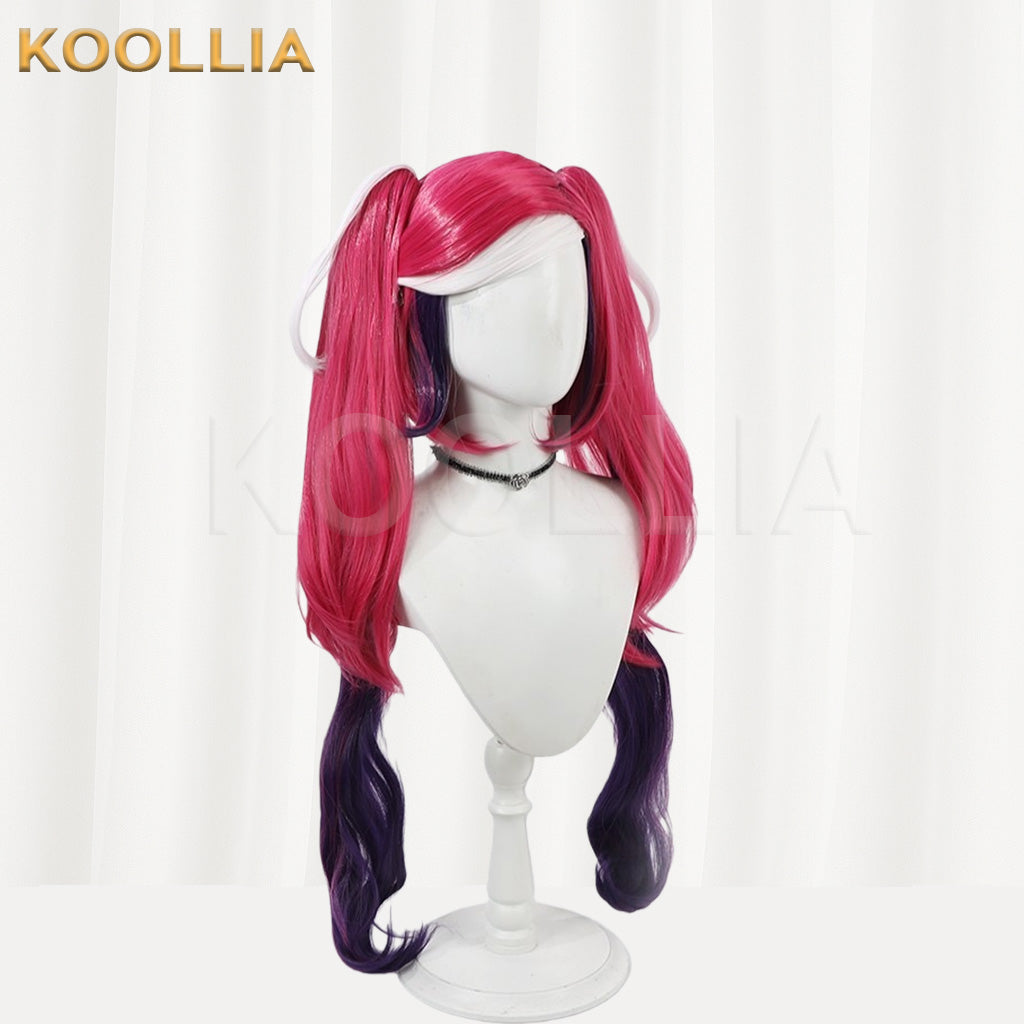 Hazbin Hotel Velvette Gradient Pigtail Basic Wig