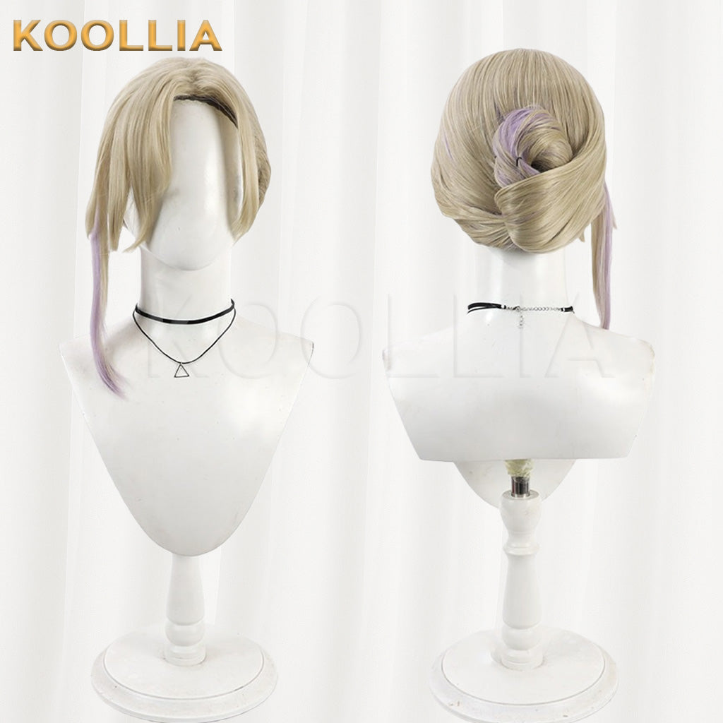 Umamusume: Pretty Derby Gold Ship Long Silver Gray Hair with Ears Basic Wig